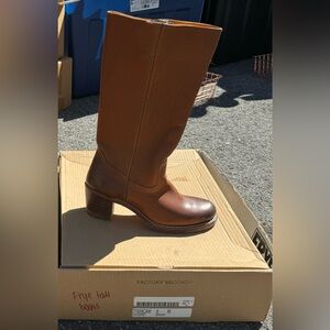 Women’s Frye leather boots, size 8